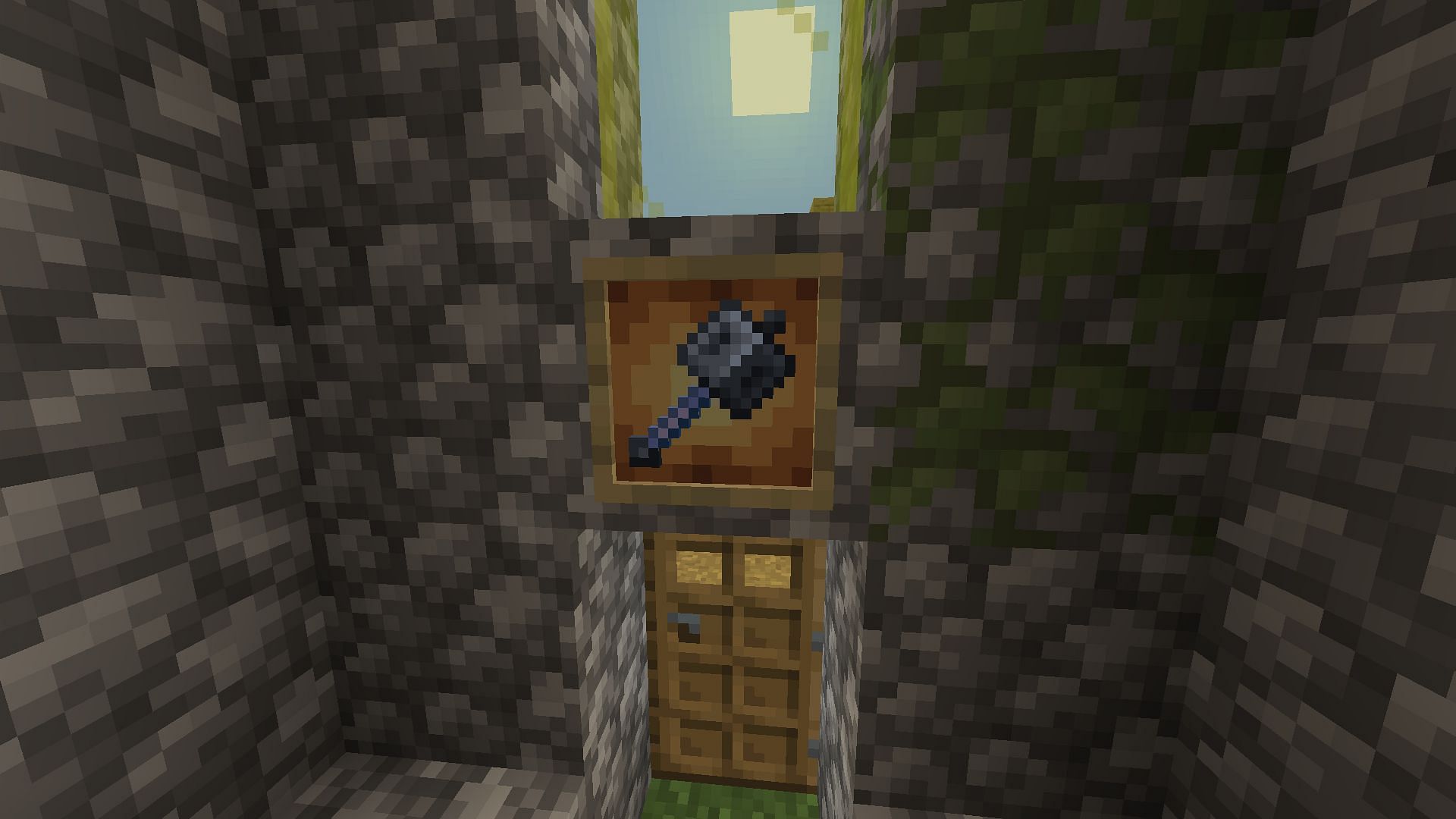 The mace receives its rarity partially due to its crafting components (Image via Mojang)